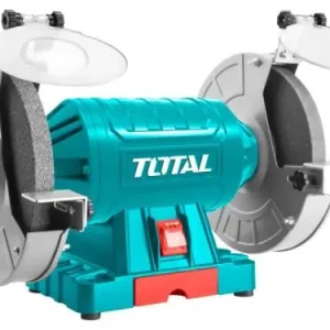 Trendy TOTAL bankslijpmachine, dubbele schijf, 350 W, 200 mm, industrieel TBG35020