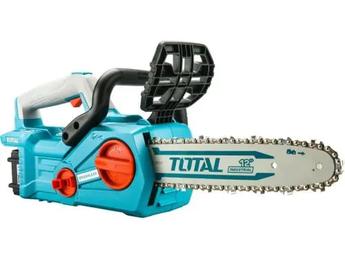 Gecertificeerd TOTAL accu kettingzaag 900 W, BORSTELLOOS, 20 V Li-ion, 4000 mAh (2x), oplader, 30 cm TGSLI201286