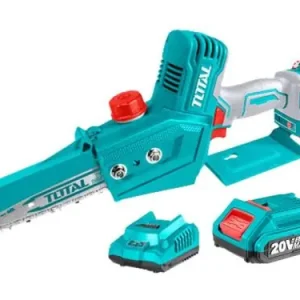 TOTAL Accu-kettingzaag, mini, 20 V LI-ION, borstelloos, 1 stuk accu, 1 stuk lader TGSLI20685 Nieuwe Collectie