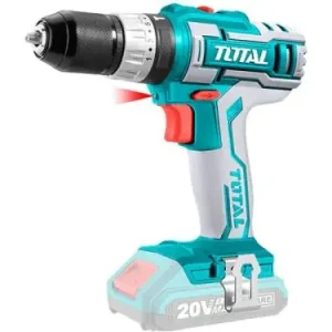 TOTAL Accu-slagboormachine/schroevendraaier, 20 V Li-ion (2x), 2000 mAh, set van 50 stuks, industrieel TIDLI2002 Snelle Levering