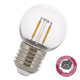 Veilige Betaling Bailey LED kogellamp E27 2W 200lm 2700K stootvast Niet dimbaar P45| SameLight.nl
