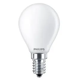 Weekendaanbieding Philips LED Kogellamp E14 2.2W 250lm 2700K Mat Niet dimbaar P45| SameLight.nl