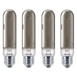 4 stuks Philips LED filament buislamp E27 2.3W 136lm 2700K Smoky Niet dimbaar T32x140| SameLight.nl Plaats Bestelling