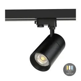 Weekendaanbieding 3-Fase LED Railspot Rosalin Zwart 10W 950lm Instelbare Lichtkleur 36° | Dimbaar| SameLight.nl