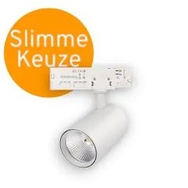 3-Fase LED Railspot Rosalin Wit | 10W-20W-30W | Instelbare Lichtkleur| SameLight.nl Tijdelijk Beschikbaar