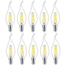 10 stuks Philips LED Tip Kaarslamp E14 2.5W//927-922 340lm Helder DimTone| SameLight.nl Gratis Verzending