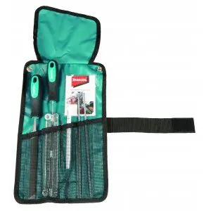 Aanbieding MAKITA 5,5 mm kettingslijpset, 5-delig D-72198