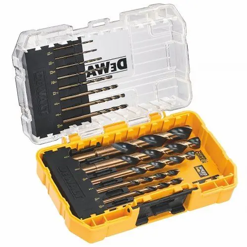 Aanbieding DeWalt 14-delige metaalborenset DT70727