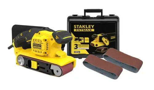Aanbieding STANLEY Bandschuurmachine 1010 W FMEW204KA1