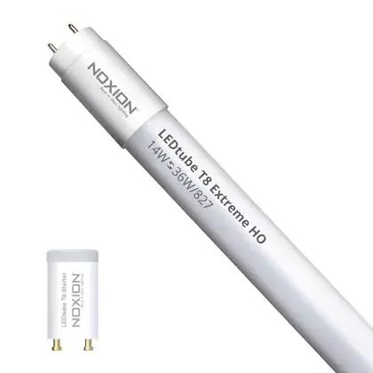 Aanbieding Noxion Avant LED Buis T8 Extreme (EM Mains) High Output 14W 2100lm - 827 Zeer Warm Wit | 120cm - Vervangt 36W