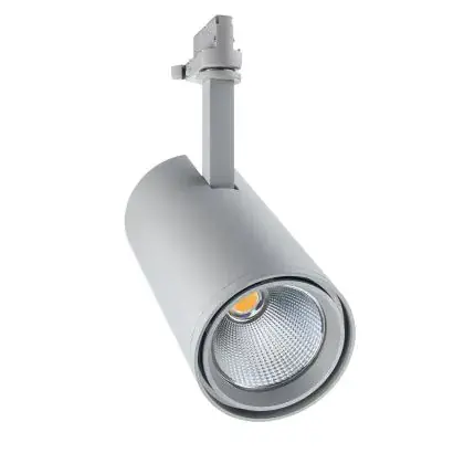 Aanbieding Noxion LED Railspot 3-Fase Spot Accento Grijs 35W 3100lm 36D - 930 Warm Wit | Beste Kleurweergave