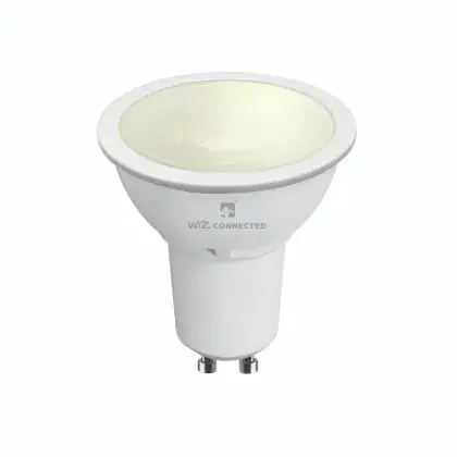 WIZ Smart Wifi GU10 Spot 5.5W 350lm - 827 Zeer Warm Wit | Dimbaar - Vervangt 50W | Lampdirect Express Levering