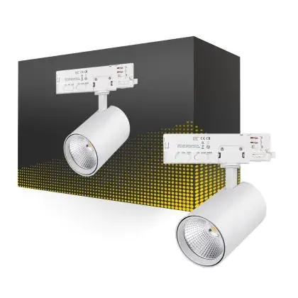3-Fase Railspot| Rosalin | 10W-20W-30W | 840-830-827 CCT | Wit | Dimbaar Fabrieksprijs