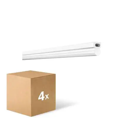 Wereldwijde Verzending Voordeelpak 4x Ledvance LED Montagebalk Linear Compact High Output 20W 2000lm - 840 Koel Wit | 120cm