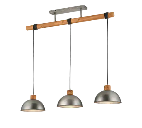 Hanglamp Trio Delhi 303400367 Ambachtelijk