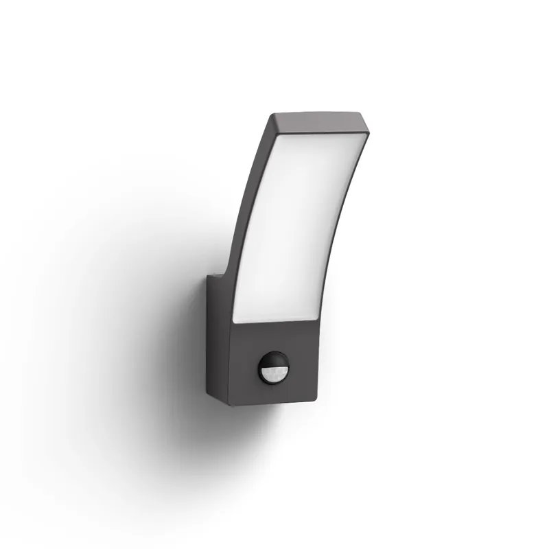 Beperkte Voorraad Wandlamp Philips MyGarden Outdoor Splay Bewegingssensor 929003359701