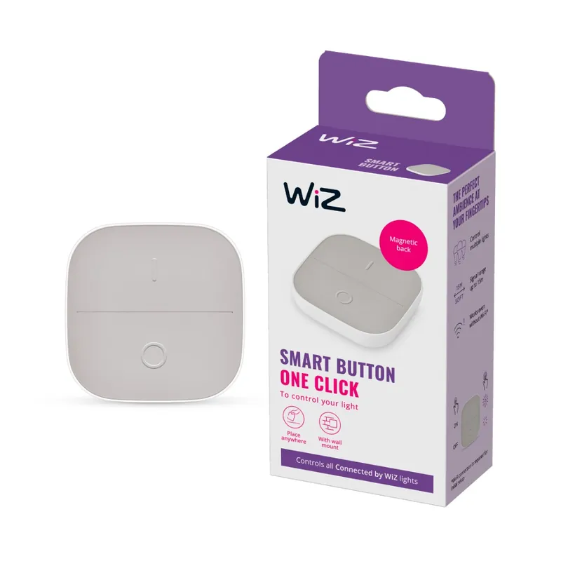 WiZ Portable Button 929003501322 Garantie Inbegrepen