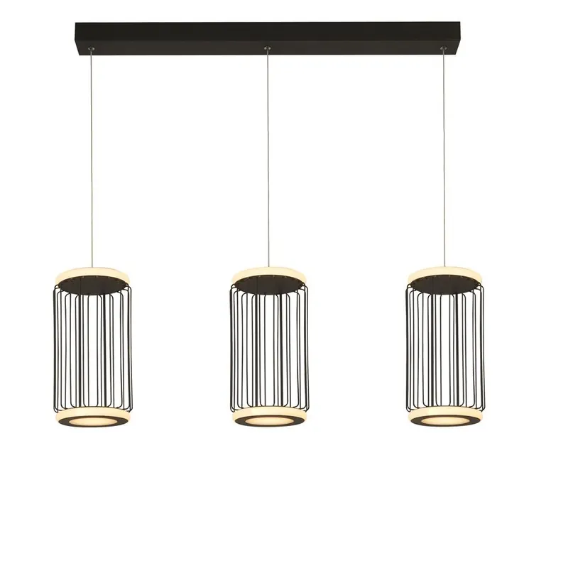 Weekendaanbieding Hanglamp Searchlight Circolo 54212-3BK
