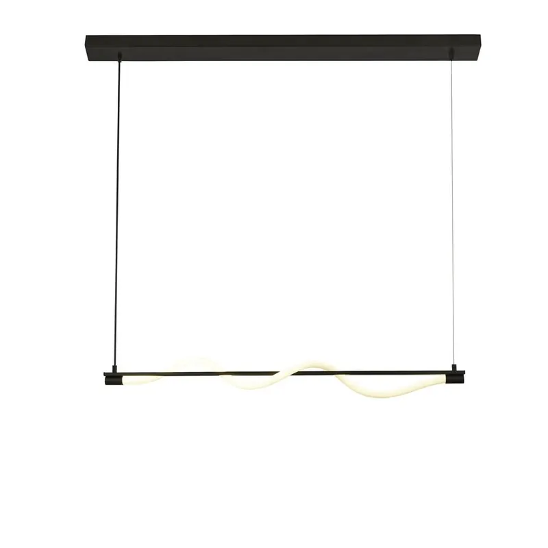 Weekendaanbieding Hanglamp Searchlight Serpent 57211BK